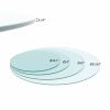 20" Inch Round Tempered Glass Table Top Clear Glass 1/4" Inch Thick Flat Polished Edge