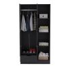 Armoire Dover, Bedroom, Black
