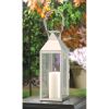 Vintage Style Manhattan Candle Lantern Decorative Candle Holder for Home or Outdoor Use.
