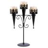 Medieval Triple Candle Stand Rustic Home Decor Candle Holder
