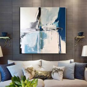 Hand Painted Oil Paintings Handmade Modern Abstract Oil Paintings On Canvas Wall Art Decorative Picture Living Room Hallway Bedroom Luxurious Decorati (Style: 1.0, size: 70x70cm)