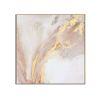Hand Painted Modern Golden Oil Paintings On Canvas Wall Art Abstract for Living Room Home Decoration Gold Art Poster No Frame