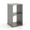 Storage Shelf with Open Back for Home Office