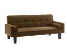 fabric sofa, medieval love seat sofa furniture, with pillows, living room button tufted sofa, pull point design