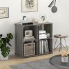 Storage Shelf with Open Back for Home Office