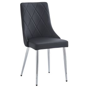 DEVO-SIDE CHAIR (Color: Black)