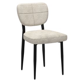 ZEKE-SIDE CHAIR (Color: Beige)