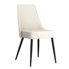 KODA-SIDE CHAIR PU (Color: Beige)