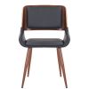 HUDSON-SIDE CHAIR PU