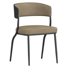 KAZAN-DINING CHAIR (Color: Dark Beige)