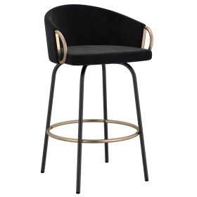 LAVO-26'' COUNTER STOOL (Color: Black)