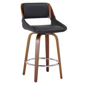 HUDSON-26' COUNTER STOOL PU (Color: Black)