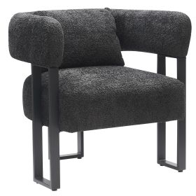 SCARLET-ACCENT CHAIR (Color: Charcoal)
