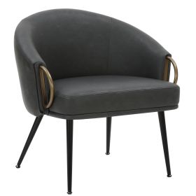 ZITA-ACCENT CHAIR (Color: Charcoal)