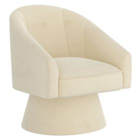 AGGIO-ACCENT CHAIR (Color: Ivory)