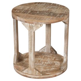 AVNI-ACCENT TABLE (Color: Distressed Natural)