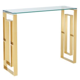 EROS-CONSOLE/DESK (Color: Gold)