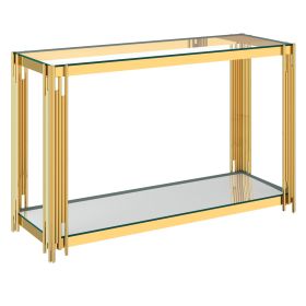 ESTREL-CONSOLE TABLE (Color: Gold)