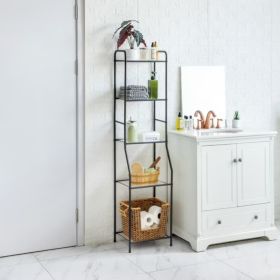 1-Door Bathroom Medicine Cabinet And Laundry Wall Storage Shelf - White (Option: Default)
