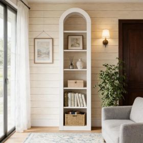 6 Tier Bookcase, Tall Bookshelf (Option: default title)