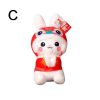 1pc Rabbit Doll (9.84"×4.72"); Lion Plush Toys; New Year's Mascot; Holiday Gifts; Pillow Decorations