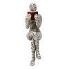 Scandinavian Modern Style; Resin Statue Of Woman Reading; Thinker; Abstract Tabletop Sculpture; Home Decoration For Bedroom