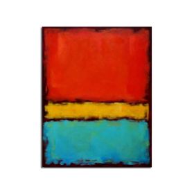 Top Selling Handmade Abstract Oil Painting  Wall Art Modern Minimalist Colorful Picture Canvas Home Decor For Living Room No Frame (size: 60x90cm)