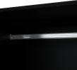 Wooden Armoire Wardrobe Closet with 3 Doors Hanging Rods 4 Drawers Shelves Large Capacity Clothes Storage Cabinet Organization for Bedroom Black 47.24