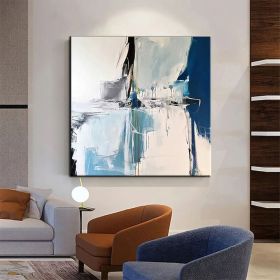 Hand Painted Oil Paintings Handmade Modern Abstract Oil Paintings On Canvas Wall Art Decorative Picture Living Room Hallway Bedroom Luxurious Decorati (Style: 1.0, size: 120x120cm)
