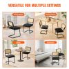 Rattan Dining Chairs Set of 2, Mid Century Modern Dining Chair, Upholstered Velvet Accent Chair with Rattan Back