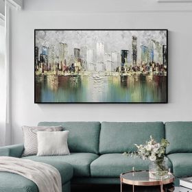 Abstract Art Modern Painting Wall decor painting big size oil on canvas Handmade artwork wall painting living room (size: 90x120cm)