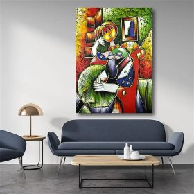 Hand Painted Oil Paintings Hand Painted Wall Art Abstract Modern Figure Picasso Girl Lady Nude Living Room Hallway Luxurious Decorative Painting (Style: 1.0, size: 60x90cm)