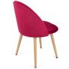Accent Living Dining Room Velvet  Chair Club Leisure Guest Lounge Bedroom Upholstered Chair with Gold Metal Legs set of 2