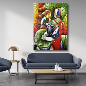 Hand Painted Oil Paintings Hand Painted Wall Art Abstract Modern Figure Picasso Girl Lady Nude Living Room Hallway Luxurious Decorative Painting (Style: 1.0, size: 50x70cm)
