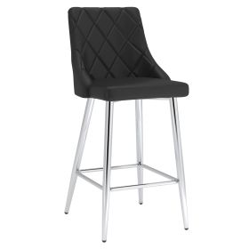DEVO-26'' COUNTER STOOL (Color: Black)