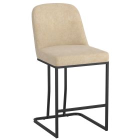 DARIO-26'' COUNTER STOOL (Color: Beige)