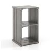 Storage Shelf with Open Back for Home Office