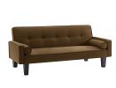 fabric sofa, medieval love seat sofa furniture, with pillows, living room button tufted sofa, pull point design