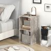 Storage Shelf with Open Back for Home Office
